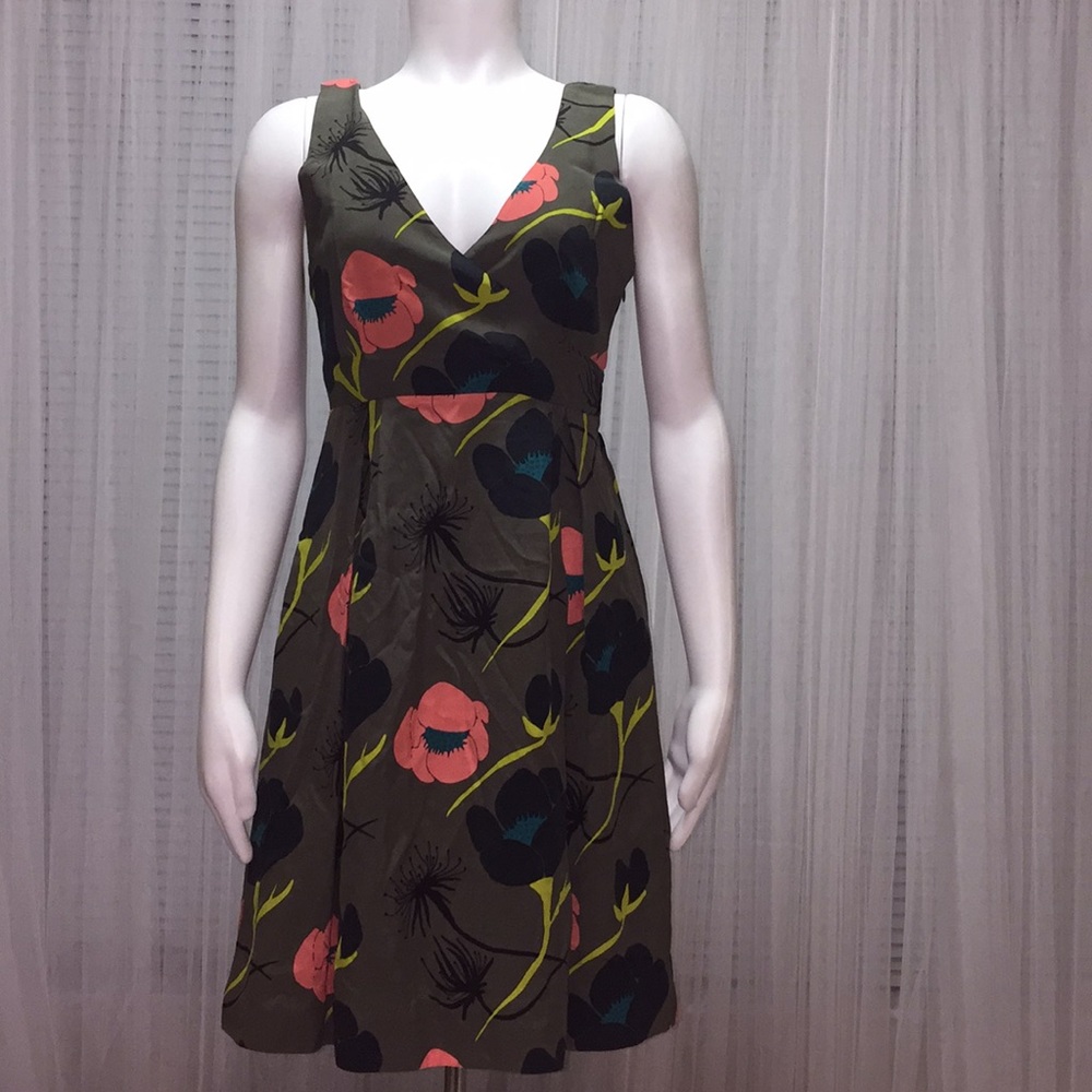 Anthropologie Sariah Floral Dress Size 2 - Picture 1 of 8